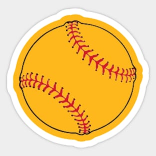 I love Baseball! Sticker